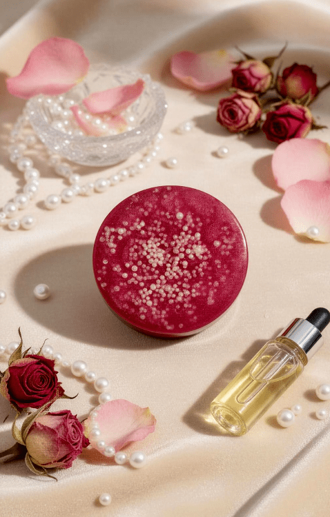 Jabón de Jazmín con Perlas de Colageno y Vitamina E