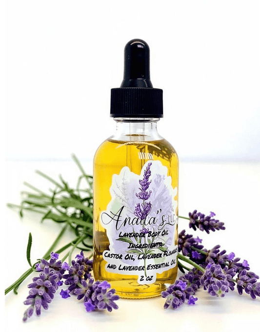 Aceite Corporal de Lavanda – 2 oz