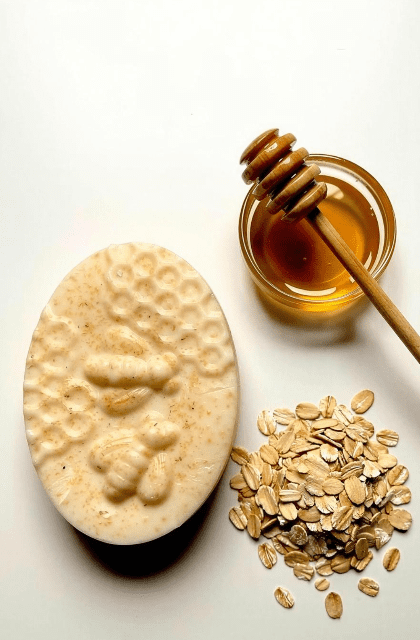 Jabón de Glicerina, Avena y Miel