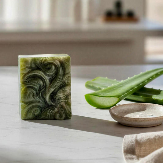 Jabón de Aloe Vera 100% Natural