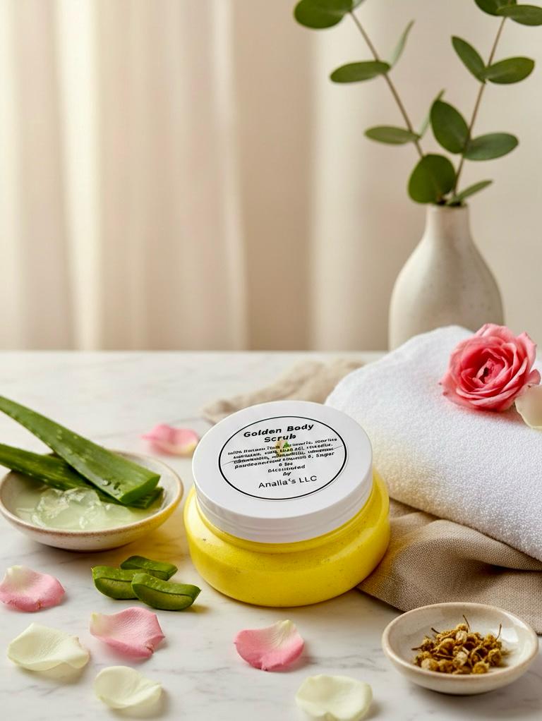 Exfoliante Corporal Dorado
